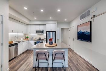 Modern wood-style flooring